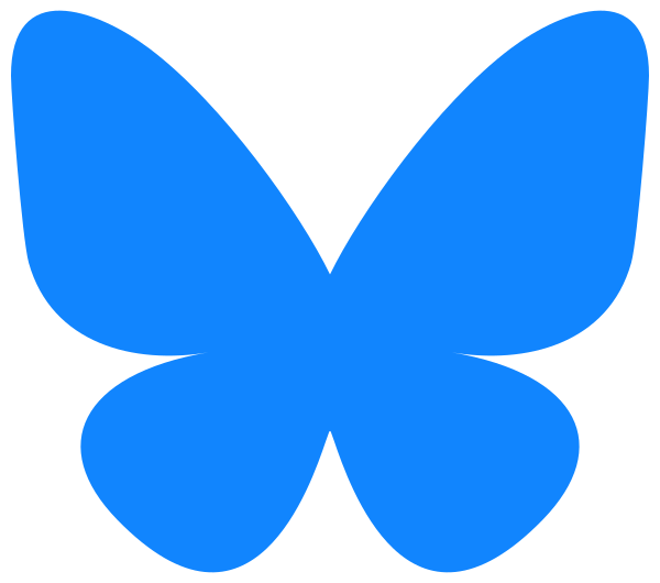 bluesky butterfly logo
