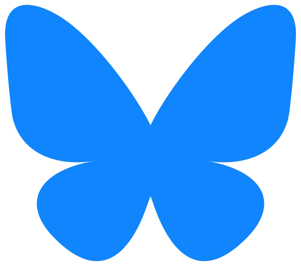 bluesky butterfly logo
