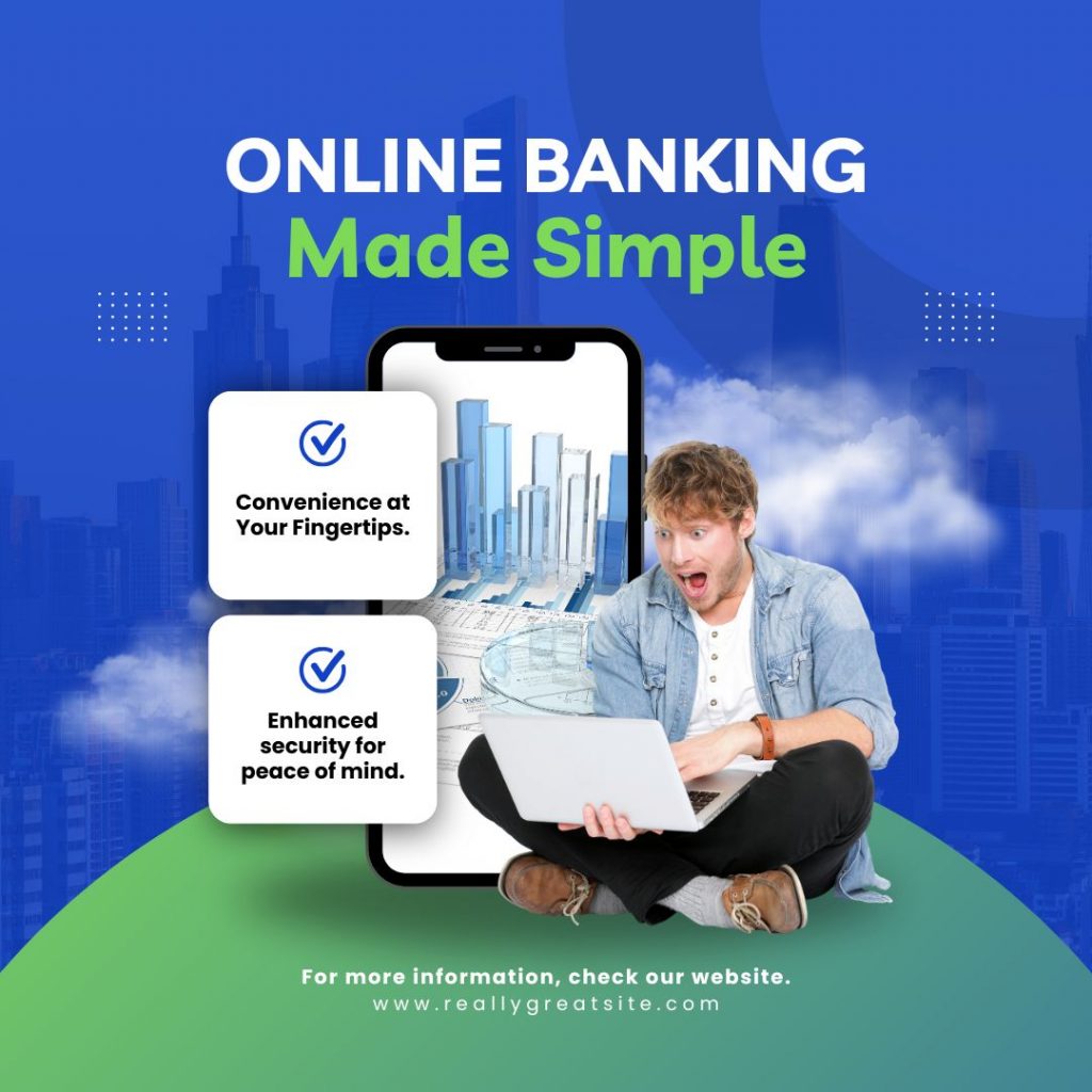 Online banking made simple - advert
